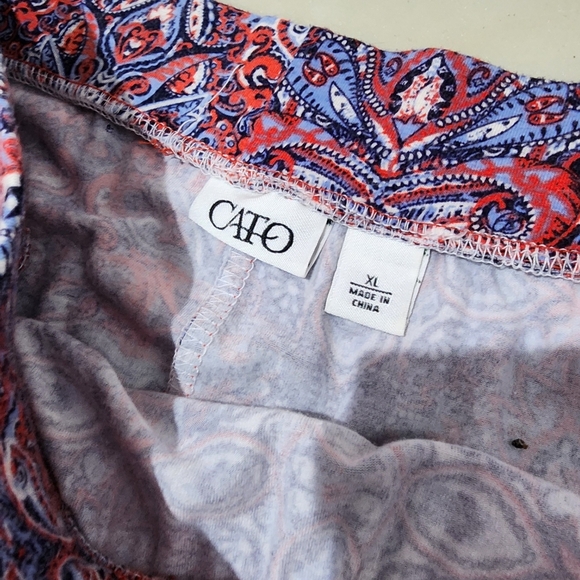 Long patterned skirt - Picture 3 of 3